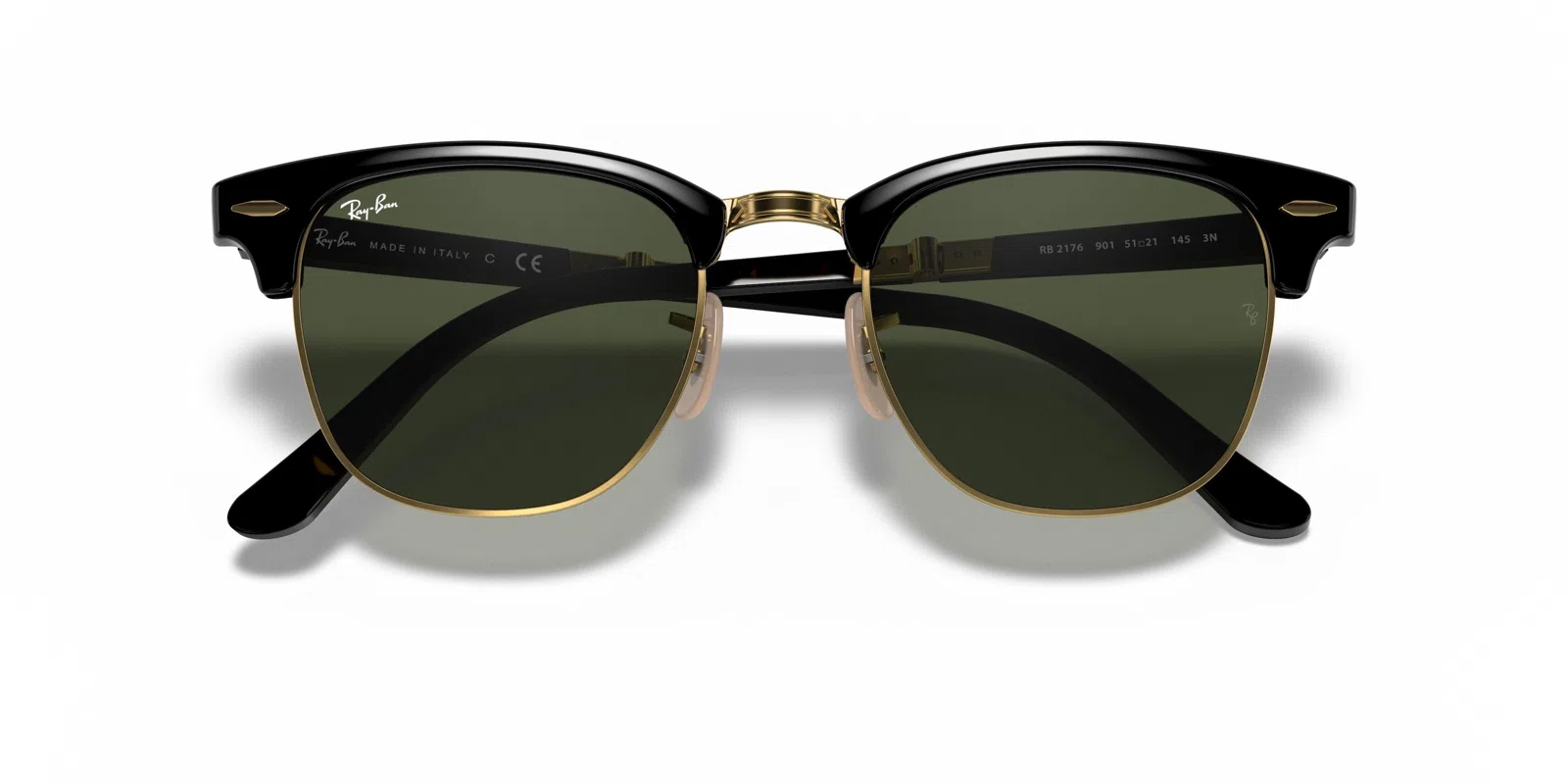 Ray-Ban Clubmaster Folding 2176 Sunglasses - view 16